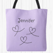 Je ziet er gelukkiger uit! Grappig naaien basting Tote Bag