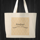 Je ziet er gelukkiger uit! Pumpkin Spice is terug  Grote Tote Bag