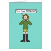 Je ziet er geweldig uit als Cartoon Lady (Voorkant)