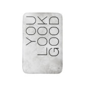 Je ziet er goed uit badmat (Voorkant Verticaal)