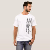 Je ziet er grappig uit... t-shirt (Voorkant volledig)