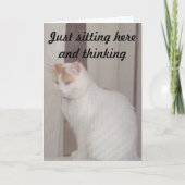 JE ZIET ER GROOT UIT OP "40" KAART (Voorkant)