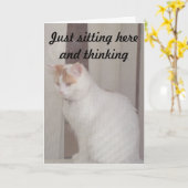 JE ZIET ER GROOT UIT OP "40" KAART (Gele Bloem)