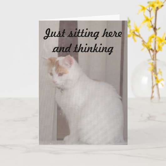 JE ZIET ER GROOT UIT OP "40" KAART (Gele Bloem)