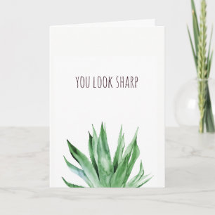 Je ziet er scherp plant pun Valentijnse kaart