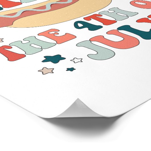 Je ziet er uit als het hete doekje van 4 juli poster (Hoek)