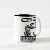 Je ziet er vandaag liefdevol uit Mok (Voorkant rechts)