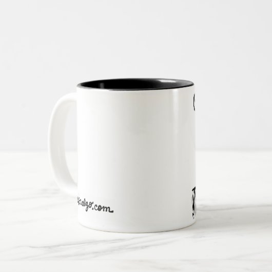 Je ziet er vandaag liefdevol uit Mok (Voorkant links)