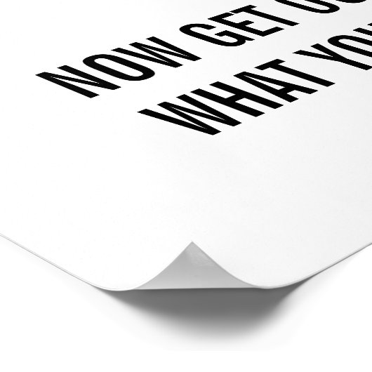 Je ziet er warm uit. poster (Hoek)