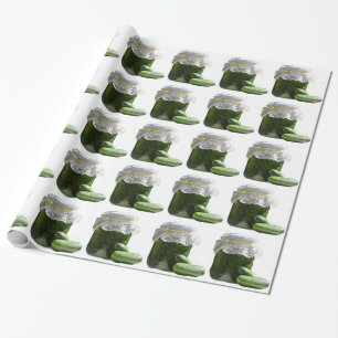 Je ziet er zo cool uit als een komkommer. cadeaupapier