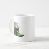 Je ziet er zo cool uit als een komkommer. koffiemok (Voorkant links)