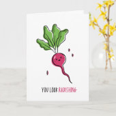 Je ziet eruit als een schimmige woordspeling kaart (Gele Bloem)