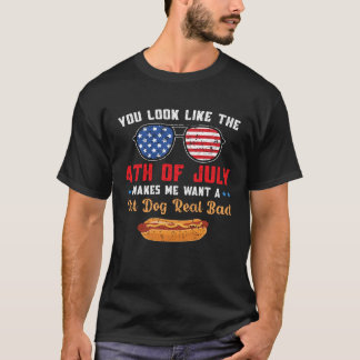 Je ziet eruit als Onafhankelijkheidsdag. Maakt me T-shirt