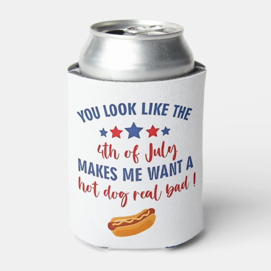 Je ziet eruit alsof 4 juli me doet verlangen blikjeskoeler (Blikje Voorkant)