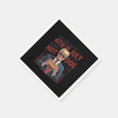 Je ziet eruit alsof ik op 4 juli een warme hond no servet (Hoek)