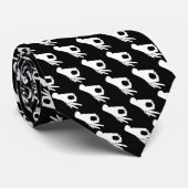 Je ziet het Stropdas van het spel, kleine letters (Opgerold)