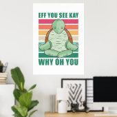 Je ziet hoe je weet waarom... poster (Thuiskantoor)
