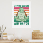 Je ziet hoe je weet waarom... poster (Keuken)