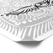 Je ziet me misschien worsteling - Positieve Citate Poster (Hoek)