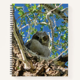 Je ziet spiralen Notebook Notitieboek
