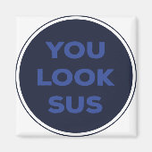 Je ziet SUS Great Quottes Cadeautje Magneet (Voorkant)