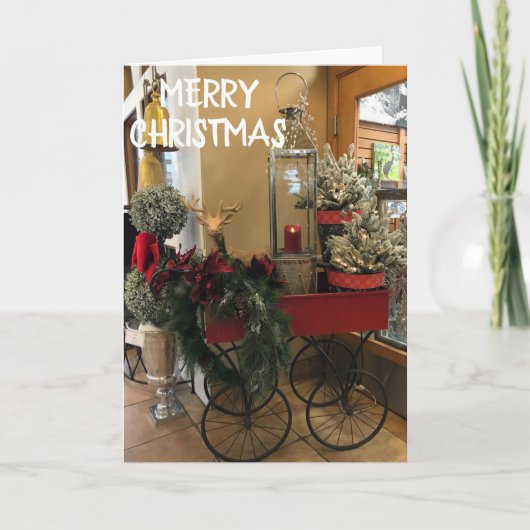 **JE** ZIJN ALTIJD GELADEN CHRISTMAS WISH FEESTDAGEN KAART (Voorkant)