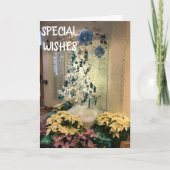 **JE** ZIJN ALTIJD GELADEN CHRISTMAS WISH FEESTDAGEN KAART (Voorkant)