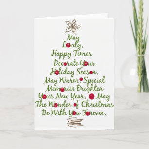 **JE** ZIJN ALTIJD GELADEN CHRISTMAS WISH FEESTDAGEN KAART