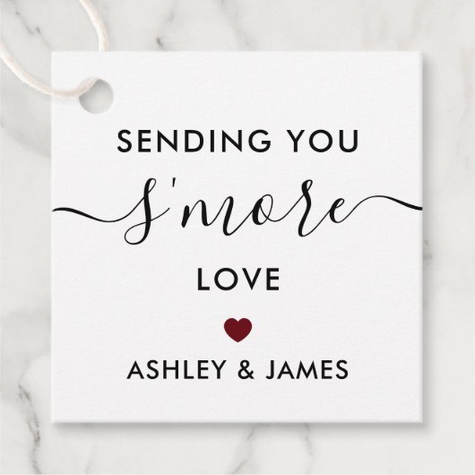 Je zingt 'meer liefde Label', trouwende Bourgogne Bedankjes Labels (Voorkant)