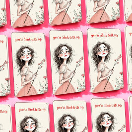 Je Zit Aan Me Vast Etiket