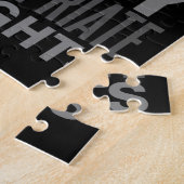 Je zit in mijn ongeschikte gedachten legpuzzel (Zijkant)