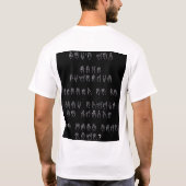 Je zoekt het uit t-shirt (Achterkant)