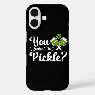Je zoekt toch niet naar Pickle Pickleball Speler G iPhone 16 Hoesje