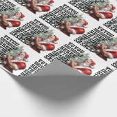 Je zou de grootte van mijn zak moeten zien cadeaupapier (Hoek)