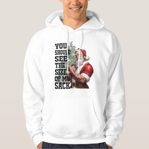 Je zou de grootte van mijn zak moeten zien hoodie