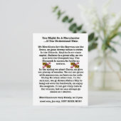 Je zou een Briefkaart kunnen zijn (Staand voorkant)