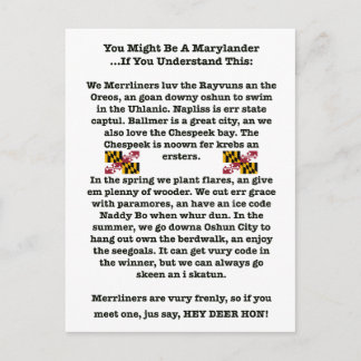 Je zou een Briefkaart kunnen zijn