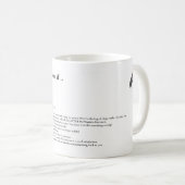 Je zou een Bunny Slave kunnen zijn als... Koffiemok (Voorkant rechts)