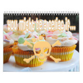 Je zou een Celiac kunnen zijn als... Funny Wall Ca Kalender (Hoes)