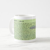 Je zou een Golfer kunnen zijn als... Koffiemok (Voorkant links)