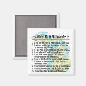 Je zou een Michigander kunnen zijn als: Magneet (Voorkant / Achterkant)