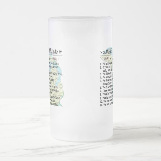 Je zou een Michigander kunnen zijn als: Matglas Bierpul (Center)