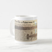 Je zou een Mok voor de vissers kunnen zijn (Voorkant links)