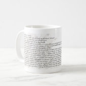 Je zou een vogel kunnen zijn als... koffiemok (Voorkant links)