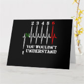 Je zou geen flauw idee hebben van motorfiets Art G Kaart (Gele Bloem)