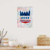Je zou King Poster Wall Art kunnen zijn (Keuken)