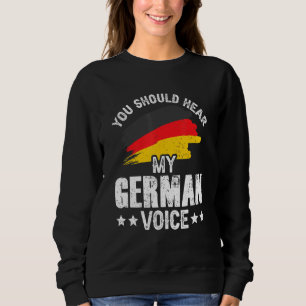 Je zou mijn Duitse stemleraar Duitsland SC moeten  Trui