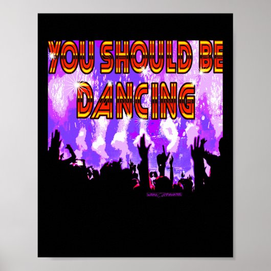 Je zou moeten dansen poster (Voorkant)