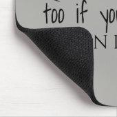 Je zou ook Drinken als je in personeel zat Muismat (Hoek)