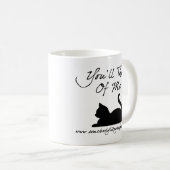 Je zult aan mij denken koffiemok (Voorkant rechts)